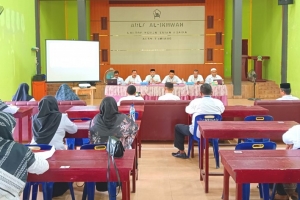 Kankemenag Aceh Tamiang Adakan Rapat Usulan Pemetaan Guru CPNS Formasi Tahun 2018