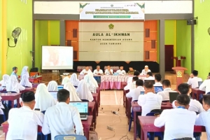 BDK Aceh Gelar PDWK Lab Komputer MI/MTs/MA di Kankemenag Aceh Tamiang