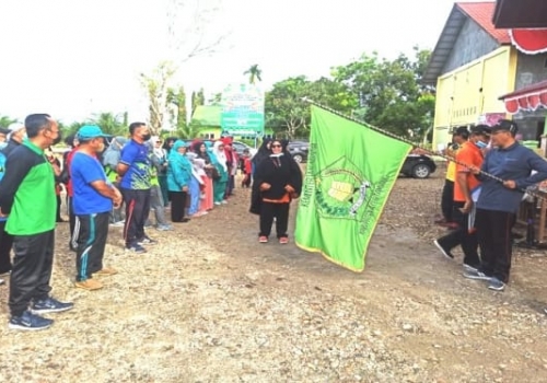 Kemenag Aceh Tamiang Gelar Jalan Santai