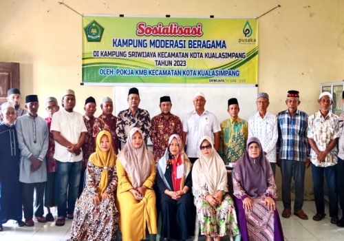 Kegiatan Sosialisasi Kampung Moderasi Beragama