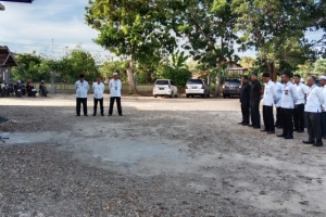 Di Apel Pagi Husni Mubarak Sampaikan Kendala Sertifikasi Tanah Wakaf