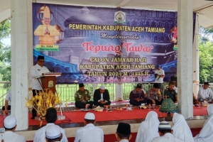 Pemda Aceh Tamiang Tepungtawari Jamaah Haji