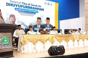 Jemaah Haji Aceh Tamiang Tiba di Asrama Haji