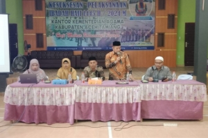 Kankemenag Aceh Tamiang Sosialisasikan Metode Gasing Matematika